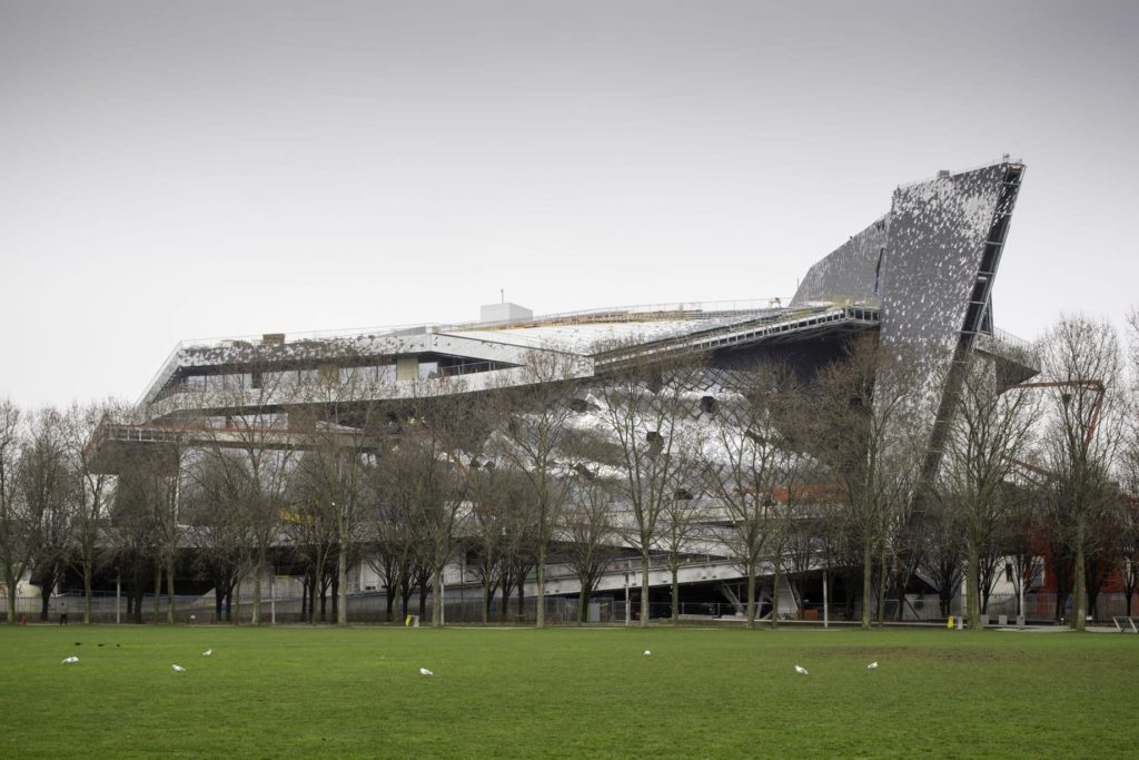 Philharmonie de Paris - Vue depuis le Parc de la Villette