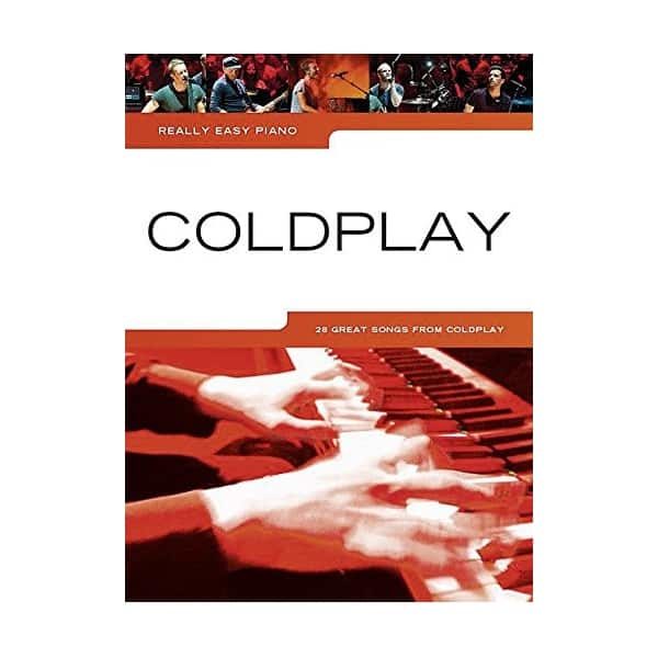 Couverture livre partitions Coldplay Really easy piano