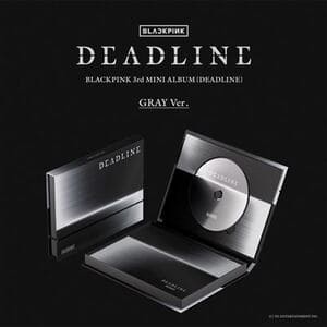 Pochette du mini album Deadline (version grise) des Blackpink - 2026
