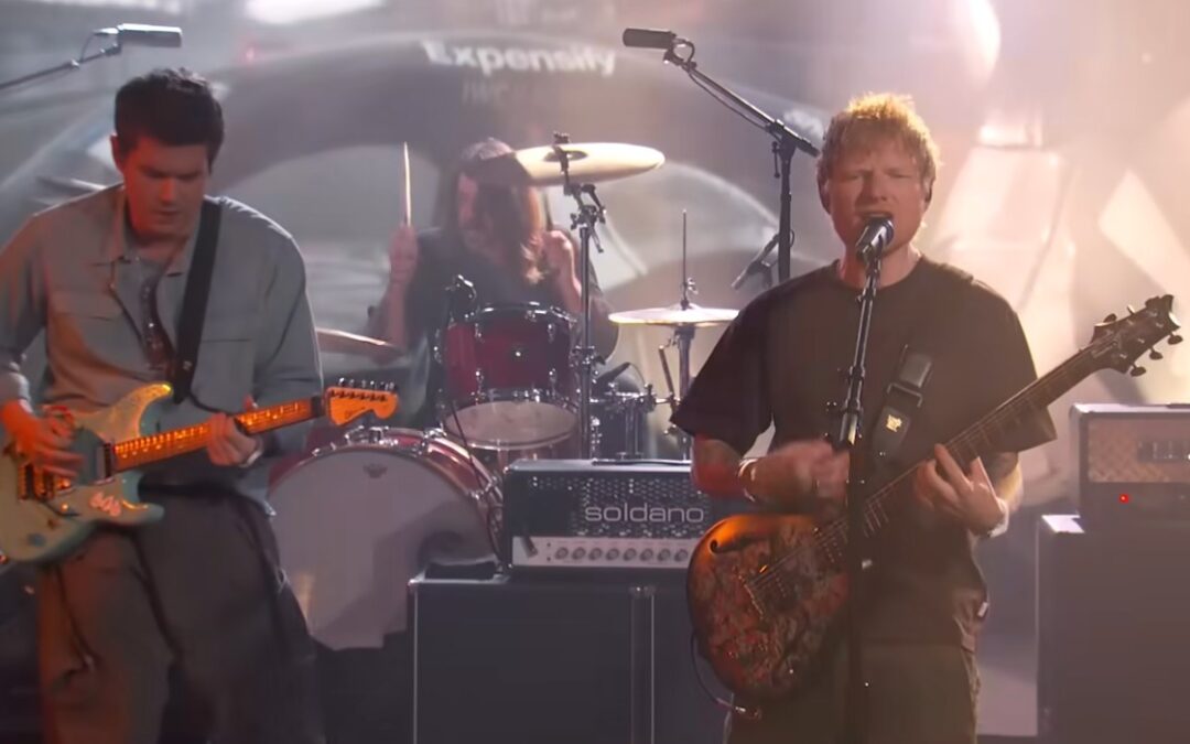 Ed Sheeran “Drive” en live avec le super groupe qui fait rugir la BO de F1: Le Film