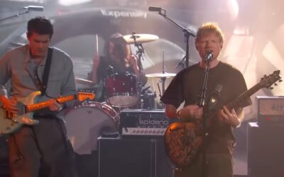 Ed Sheeran “Drive” en live avec le super groupe qui fait rugir la BO de F1: Le Film