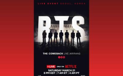 Concert BTS sur Netflix : Arirang en direct de Séoul, tout ce qu’il faut savoir