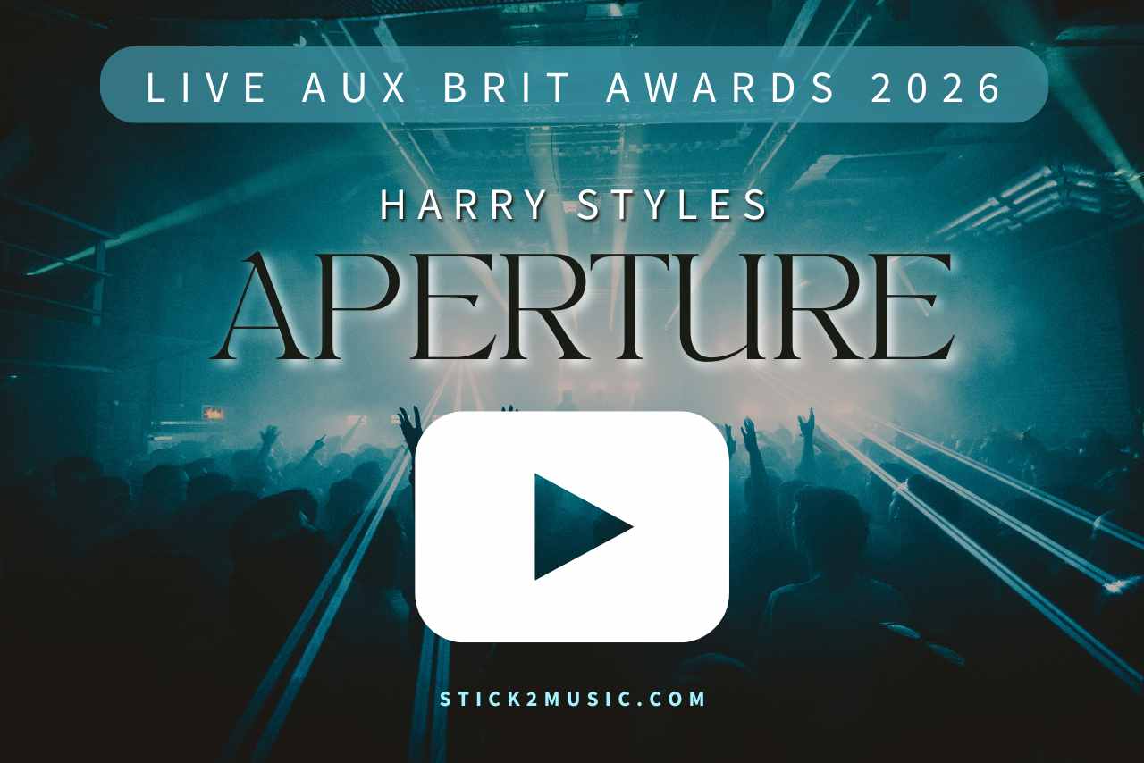 Visuel créé pour Harry Styles – Aperture : live aux Brit Awards 2026