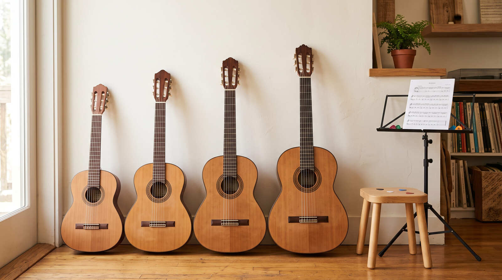 Quelle taille de guitare choisir pour un enfant